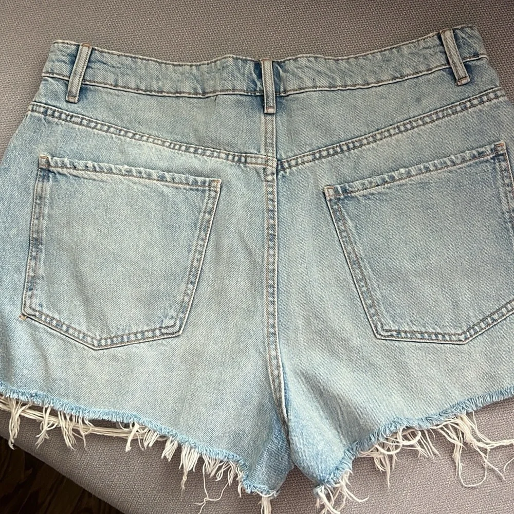 Zara Blue Denim Women's Shorts